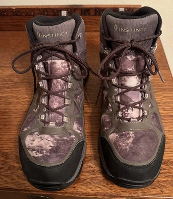 Cabela’s Instinct GTX Mountain Hiker Hunting Boots Sz 12 D Camo GoreTex Vibram - Image 1 of 4