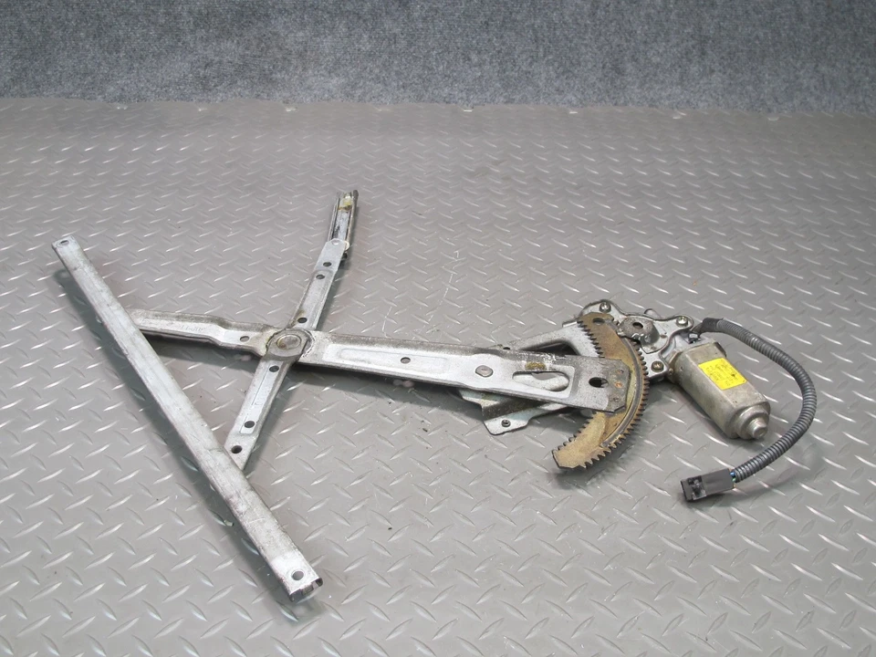 90-96 NISSAN Z32 300ZX CUPÉ REGULADOR VENTANA PUERTA CONDUCTOR IZQUIERDA CON MOTOR OEM Foto 1 de 4