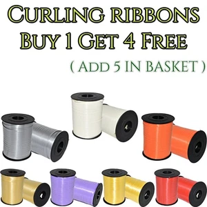 Venta al por mayor 50M Cintas Multicolores Globos Cadena Regalo Envoltura Cumpleaños Decoración Reino Unido - Imagen 1 de 51