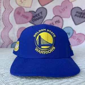 NBA Golden State Warriors New Era 9Fifty Blue Hat Snapback - Picture 1 of 8