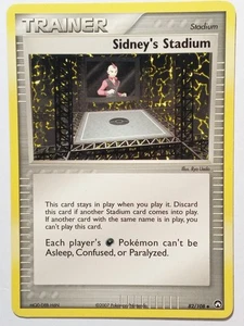 Sidney's Stadium 82/108 PL - EX Power Keepers 2007 Pokemon Card - Ryo Ueda Art - Picture 1 of 4