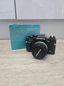 Olympus OM40 - Cámara fotográfica SLR de 35 mm con kit de lente de 50 mm conjunto de paquete probado para principiantes - Imagen 1 de 19