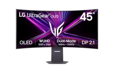 LG 45GX950A-B UltraGear OLED Gaming-Monitor 45 Zoll 5K2K 165Hz330Hz 003ms - Bild 1 von 4
