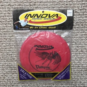 Vintage Innova Golf Disc Valkyrie Red Driver Ken Climo New Old Stock Advanced - Picture 1 of 8