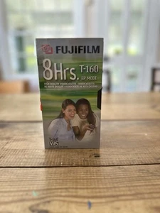 3-Pack Fujifilm VHS Tapes 8 Hours T-160 High Quality Video Cassette New Sealed - Picture 1 of 4