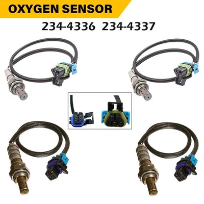Sensor de oxígeno O2 4 piezas aguas arriba+aguas abajo para GMC Sierra Yukon XL 1500 2006 5,3 L V8 EE. UU. Foto 1 de 4