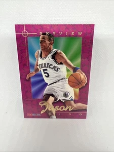 ✨1995-96 NBA Hoops Jason Kidd SKYVIEW acetato SSP #SV2 Mavericks RARO - come nuovo - Foto 1 di 2