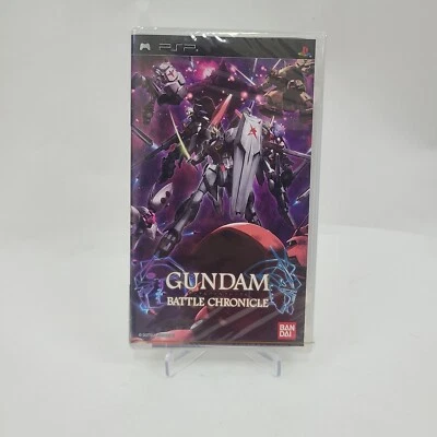 Bandai Sony PSP GUNDAM BATTLE CHRONICLE Japanese Edition Brand New Sealed - Image 1 of 4