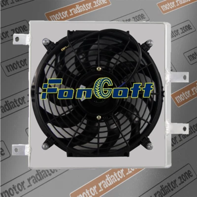 Aluminum Shroud & 12in. Fan Fits 1992-2000 Honda Civic EK EG Integra DB DC SOL Foto 1 de 4