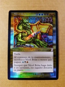 Nicol Bolas 98/121 FOIL Timeshifted Rare MTG NM/VLP Spanish see pics - Picture 1 of 20
