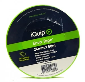 iQuip 30-day ENVO Masking Tape Roll 24mm x 50m UV Resistant & Waterproof - BULK! - Picture 1 of 1