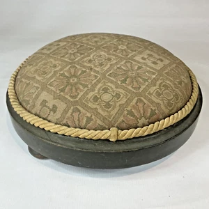 Victorian Circular Foot Stool  3 ball - Excellent condition - Picture 1 of 5