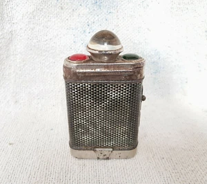 1930s Vintage 3 IN 1 Rosso Verde Bianco Luce Latta Torcia Germania Raro L14 - Picture 1 of 7