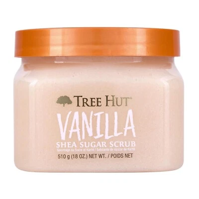 Tree Hut Vanilla Shea Sugar Exfoliating & Hydrating Body Scrub, 18 oz - Image 1 of 4