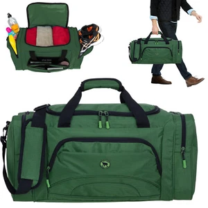 Sporttasche Damen gross Herren Color XL 62 cm 53L Sauna Tasche Gym 1298 D Grün+f - Bild 1 von 12
