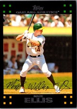 2007 Topps Mark Ellis #202 Oakland Athletics