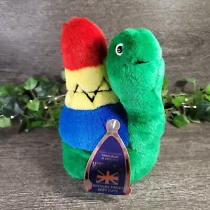 Merry Thought. Turtle/Tortise Plush Handmade England. Ironbridge. Rainbow Colors - Picture 1 of 12