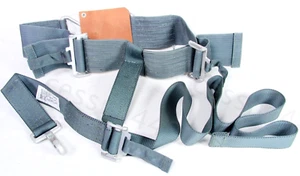 Aircraft Crewmans Safety Belt 3" MS16070-2 Lap Belt Open Seat 1680002117356 NOS - Bild 1 von 12