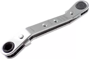 ATBRO2528 Omega Technologies 1/4'' x 9/32'' Hi-Lok Offset Ratcheting Box Wrench - Picture 1 of 1