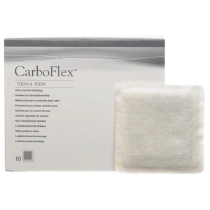 CarboFlex Odour Control Dressings 10cm x 10cm | Pack of 10 - Picture 1 of 1