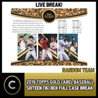 2019 BOWMAN BASEBALL 12 BOX FULL CASE BREAK #A212 PICK YOUR TEAM