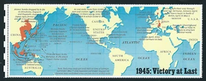 Scott # 2981... WW II...1945: Victory At Last...Map (No Stamps) - Picture 1 of 1