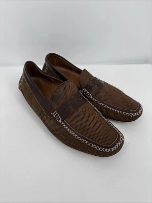 Moreschi Bahama 一脚蹬发球杆棕色 9 码美国 — 第 1/4 张图片