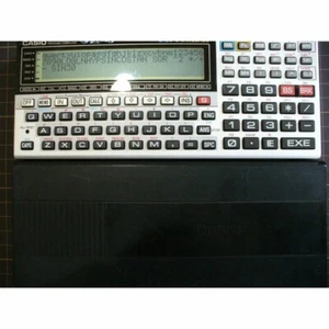 Casio PC-VX4 Pocket Computer Calculadora Super College Función Probada Vintage - Imagen 1 de 16