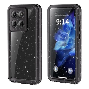 For Motorola Moto G 5G/Stylus 5G 2025 Waterproof Rubber+PC Full Body Cover Case - Picture 1 of 18