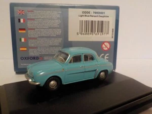 Oxford Diecast, Model Car,  Renault Dauphine - Light Blue - Picture 1 of 1