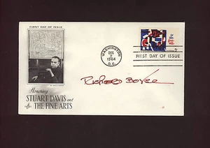 Richard Boyce * FDC envelope signed by artist & sculptor from Venice, California - Picture 1 of 1