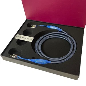 Siltech Classic Anniversary 770L 2.5m Pair Banana Plugs Used Near Mint from JP - Picture 1 of 5