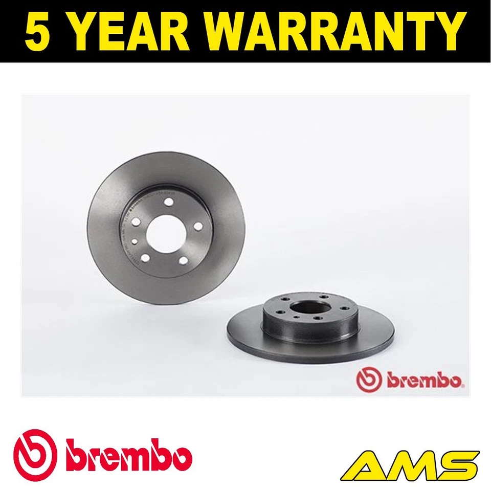 Se adapta a discos de freno traseros Brembo para Alfa Romeo Spider GTV 1.8 2.0 3.2 Foto 1 de 4