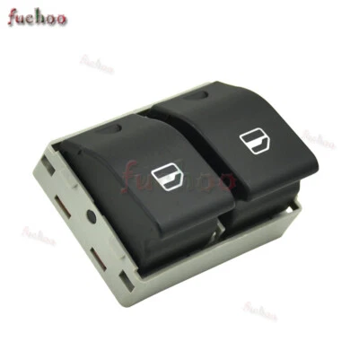 Interruptor de ventana eléctrica izquierda 6Q0959858A para VW Polo 9N / Seat Ibiza / Córdoba 2002-2009 Foto 1 de 4