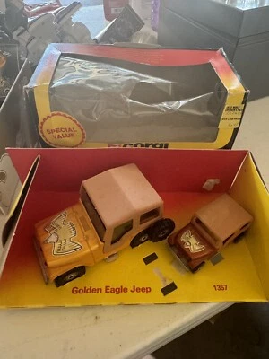 A61 1:36 1:64 CORGI TOYS 1357 2X GOLDEN EAGLE JEEP KWIKSTIK MIB PROMO RARE! - Image 1 of 4