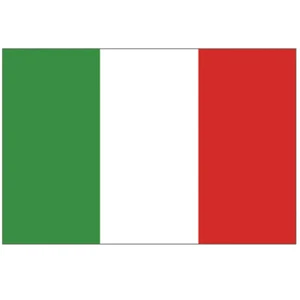 Bandera de cortesía de Plastimo Italia 30 x 45 - Imagen 1 de 1