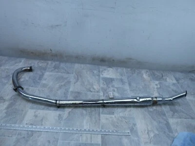 Yamaha XS500 1975 Y377-1. silenciador cabezal escape izquierdo recambio Foto 1 de 4