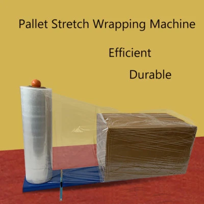 1xUnit Manual Handle Stretch Film Wrapping Dispenser Tool Pallet Packing Machine - Image 1 of 4