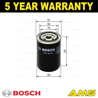 Se adapta a Ford Transit Connect Focus + otros modelos filtro de aceite Bosch Foto 1 de 4