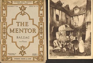 The Mentor--6 Gravures Prints-Balzac--12/15/1919-----64 - Imagen 1 de 1