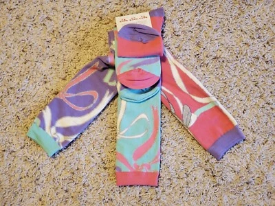 Little Miss Matched Junior/Women's Glitter 3 Single KneeHi Socks Ages 10-110 NEW - Image 1 of 4