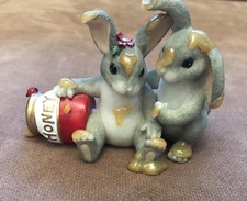 Fitz And Floyd Charmin Tails “Honey Bunnies 84/112