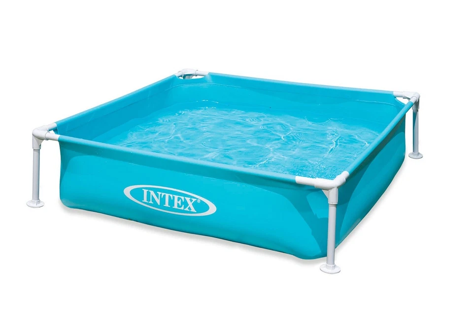 Intex Mini Frame Pool 122x122x30cm Blau Wasserkapazität 337 L 57173 - Bild 1 von 1