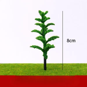 5PC HO/OO Scale Pine Miniatures Miniatures Trees Garden Plants Railway Scenery - Picture 1 of 9