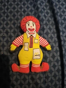Vintage 1984 Ronald Mcdonald Red Yellow McDonald's Plush Stuffed Toy 12" EUC - Picture 1 of 3