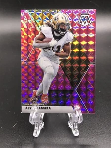 2020 Panini Mosaic Mosaic Camo Pink #144 Alvin Kamara - Picture 1 of 2