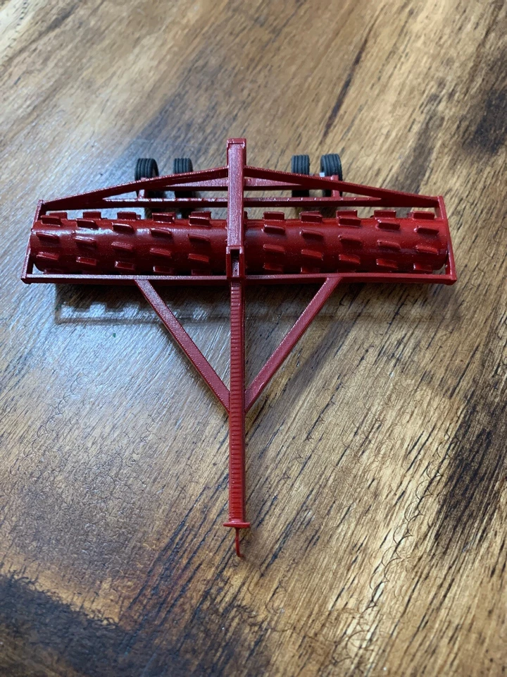 1/64 Custom Red Rice Roller Farmtoy - Image 1 of 2