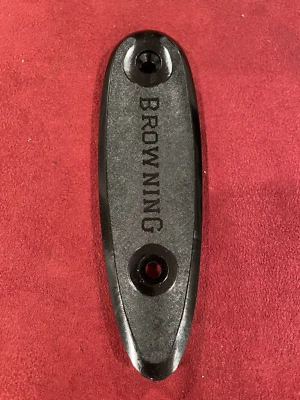 Factory Browning A5 and Over/Under 12 Gauge Shotgun Butt Plate  - Image 1 of 3