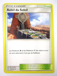 Carte Pokémon Autel du Soleil 118/145 SL2 Soleil et Lune Gardiens Ascendants Fr - Imagen 1 de 1