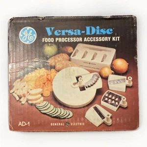 Vintage GE AD1 General Electric Versa-Disc Food Processor Accessory Kit - E3 - Picture 1 of 7